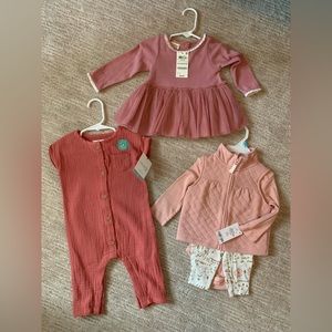 Baby Girl Clothes 6 month Bundle